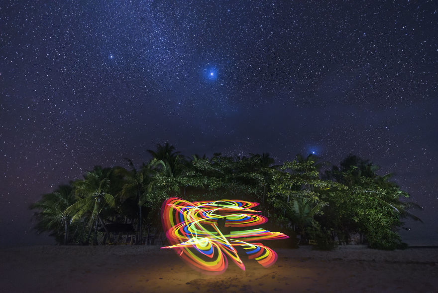 Light Painting By Magnus