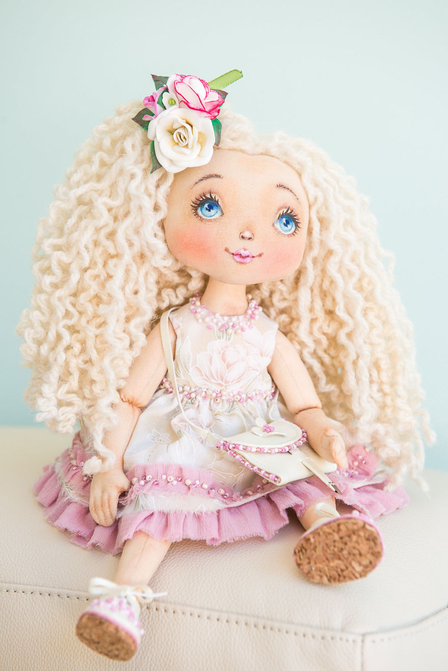 I Create Unique Hand-made Art Dolls