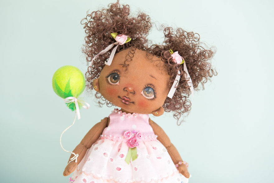I Create Unique Hand-made Art Dolls