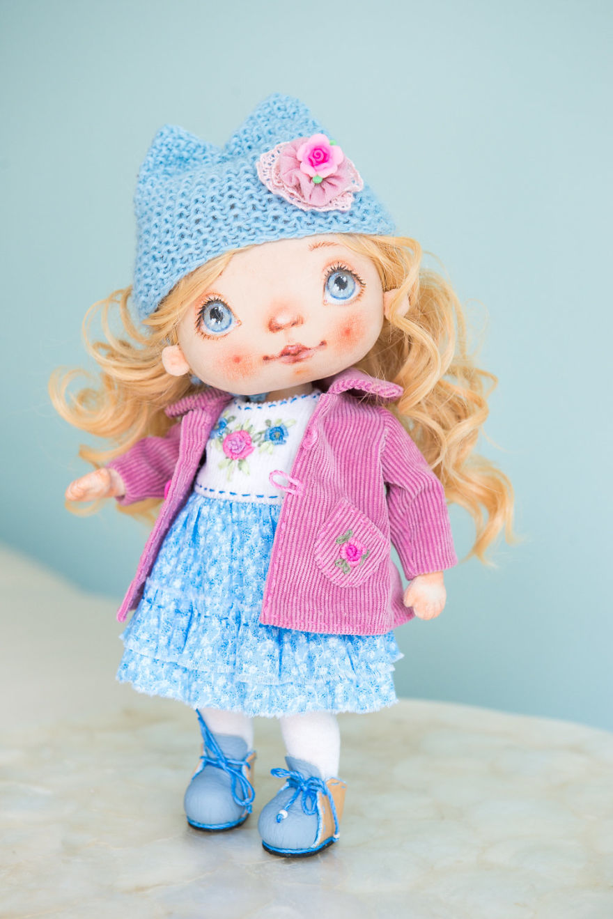I Create Unique Hand-made Art Dolls