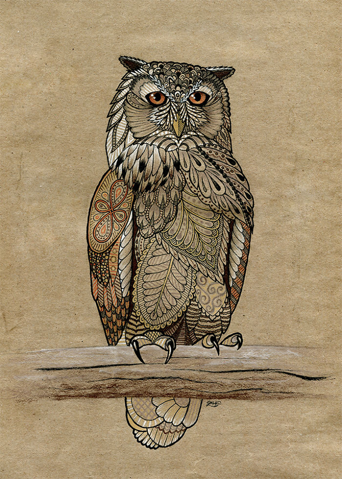 I Draw Intricately Patterned Animals I Draw Intricately Patterned Animals