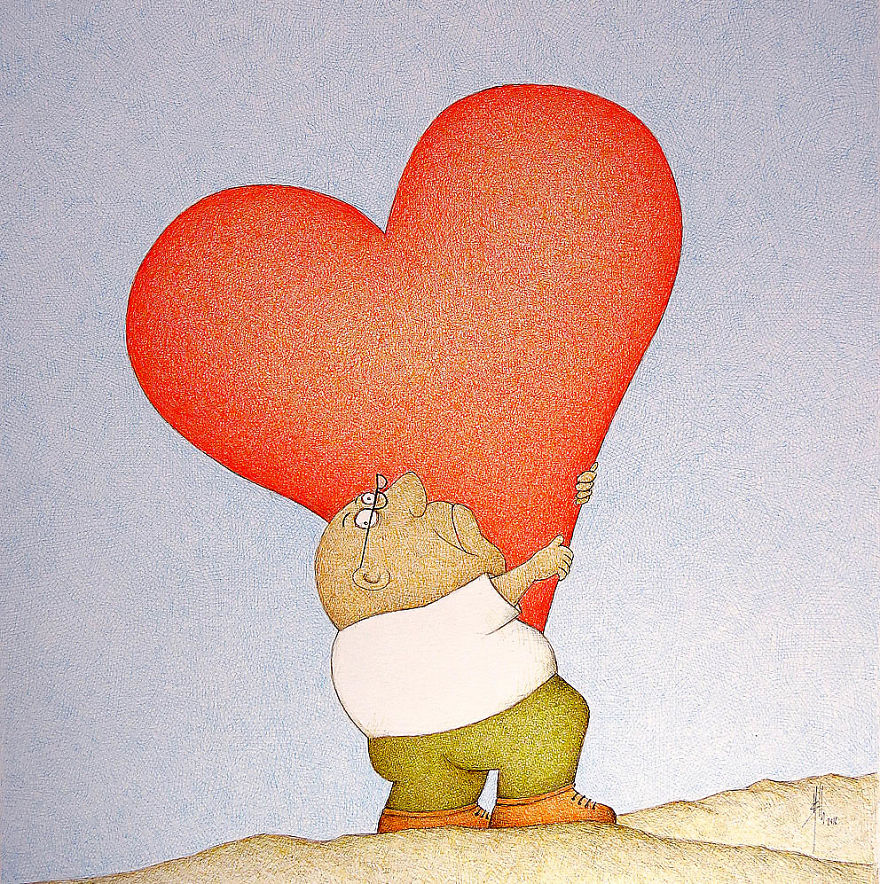 I Create Images With Random Cross-Hatching ...and Some Works Take A Week Or More To Complete.