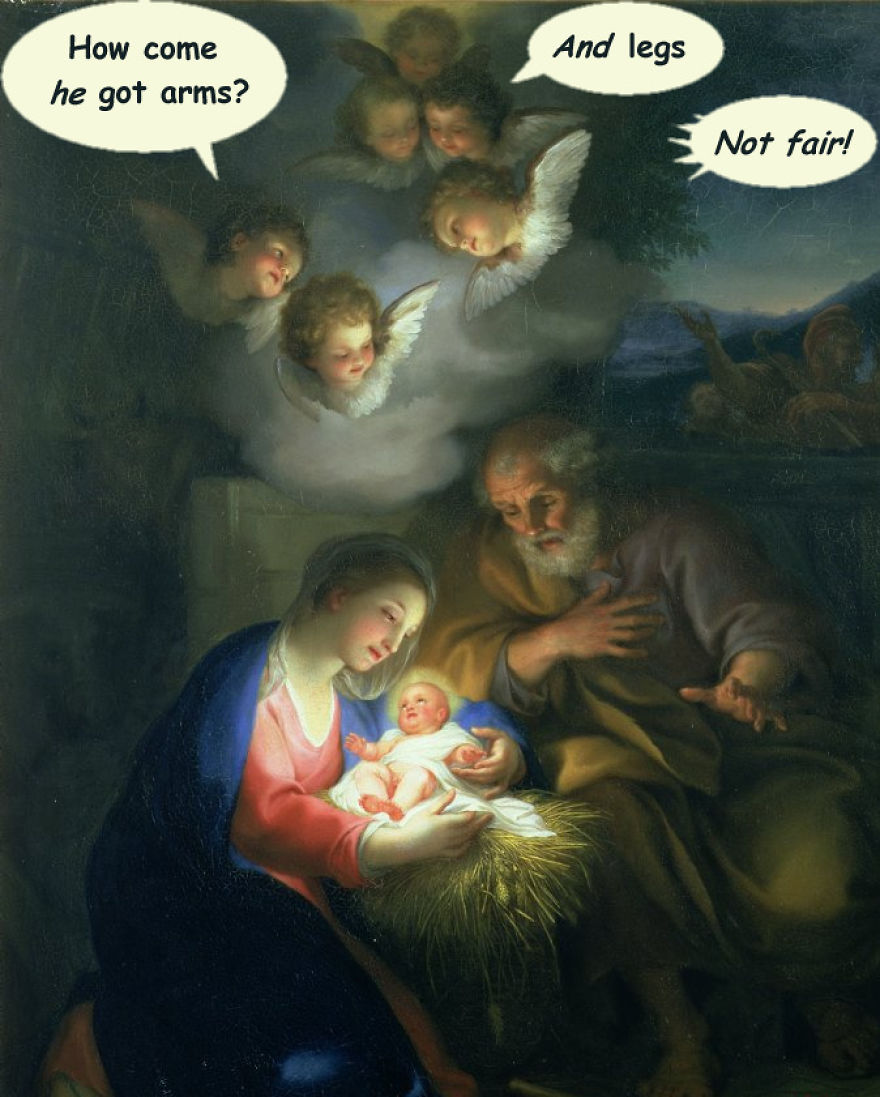 I Gave Some Old Masters A Modern Twist.