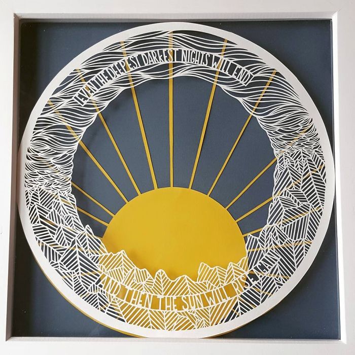 I Make My Artwork Using Only A Simple Sheet Of Paper