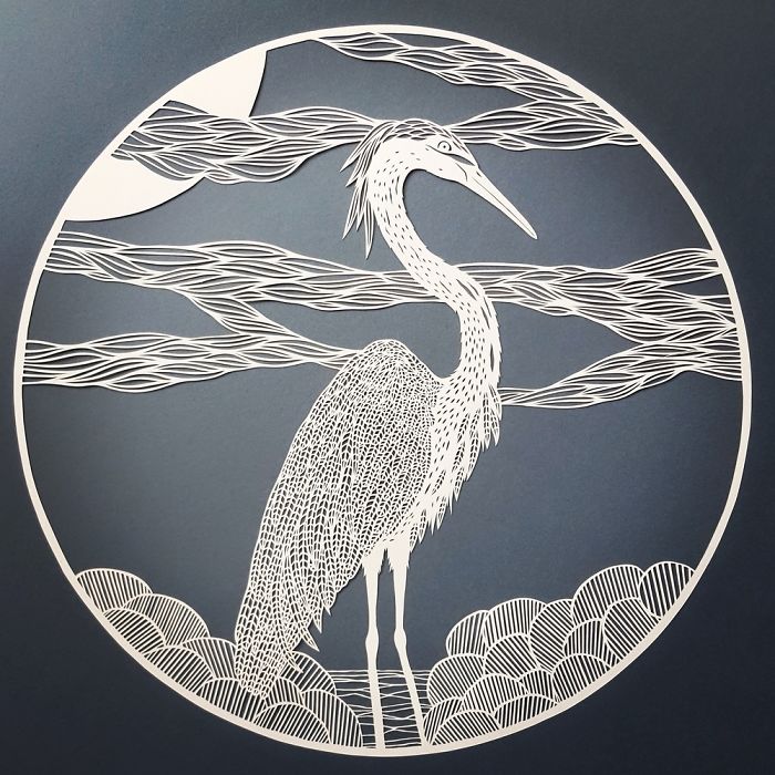 I Make My Artwork Using Only A Simple Sheet Of Paper