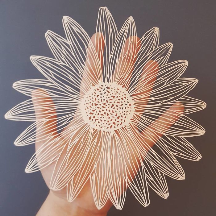 I Make My Artwork Using Only A Simple Sheet Of Paper