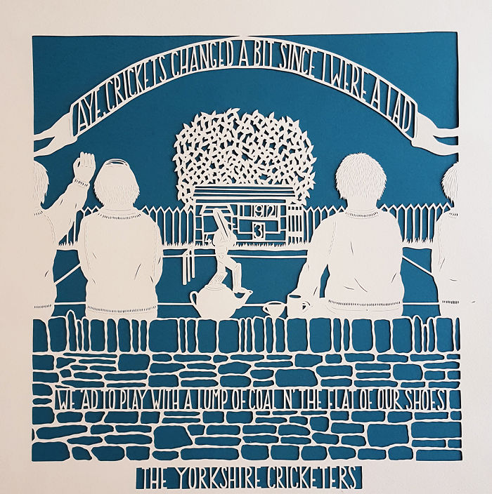 I Make My Artwork Using Only A Simple Sheet Of Paper