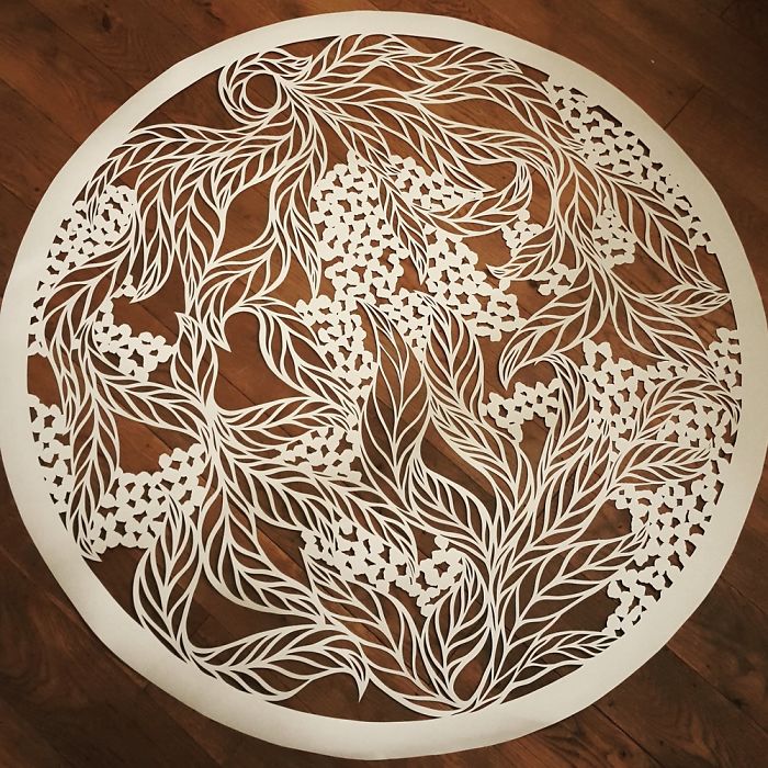 I Make My Artwork Using Only A Simple Sheet Of Paper