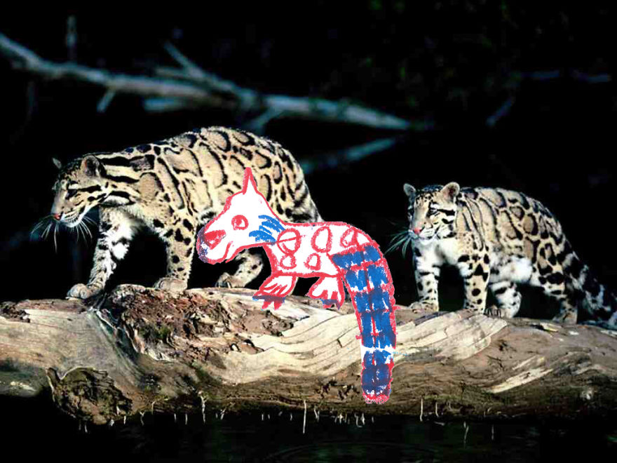 I Photoshop Kids' Drawings Into Real Life