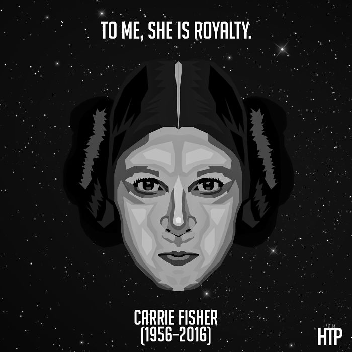In Memoriam, Carrie Fisher