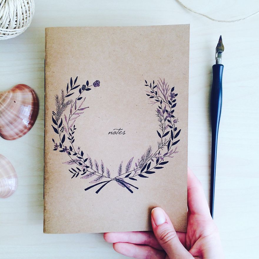 Wreath Notebook I