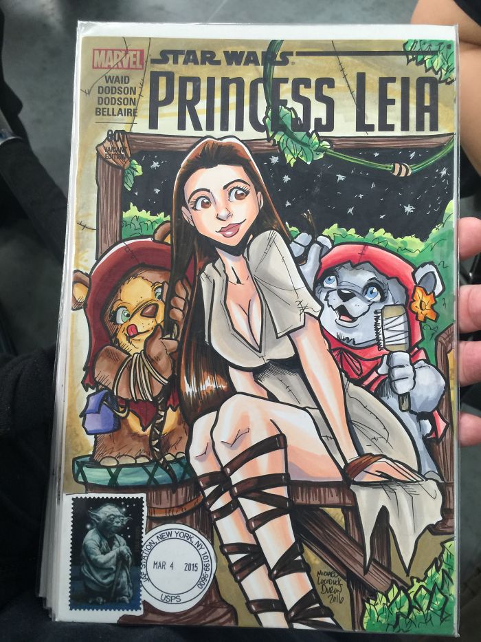 Even The Ewoks Knew She Was Amazing.