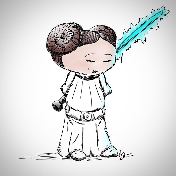 Leia's Lightsaber