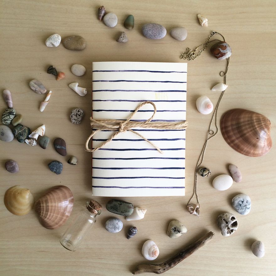 Coastal Mini Notebook I