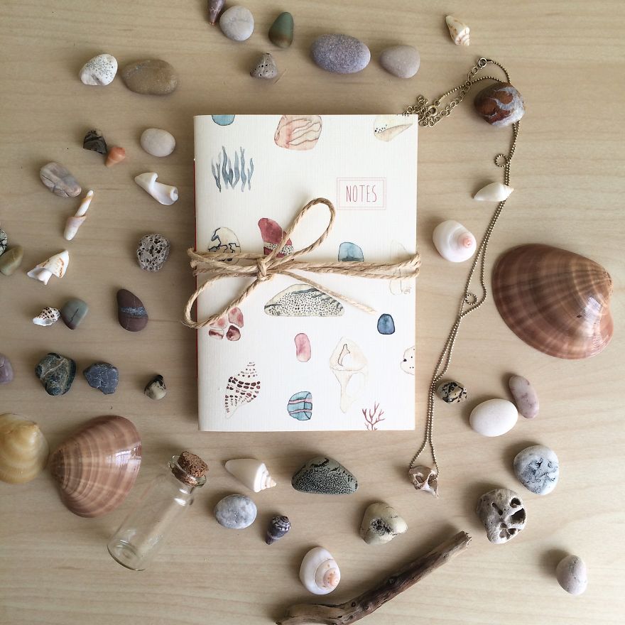 Coastal Mini Notebook Iii