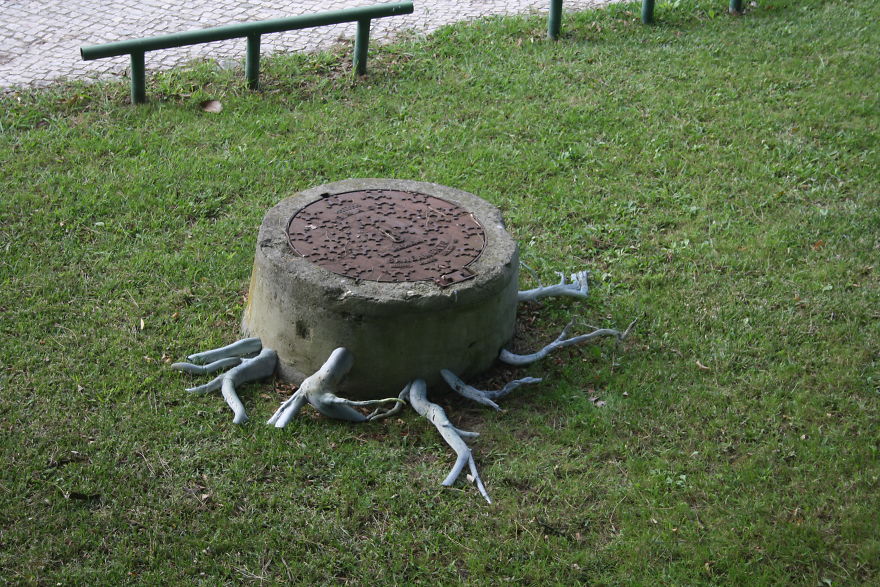 Street Artist Brings Nature Back To Cities