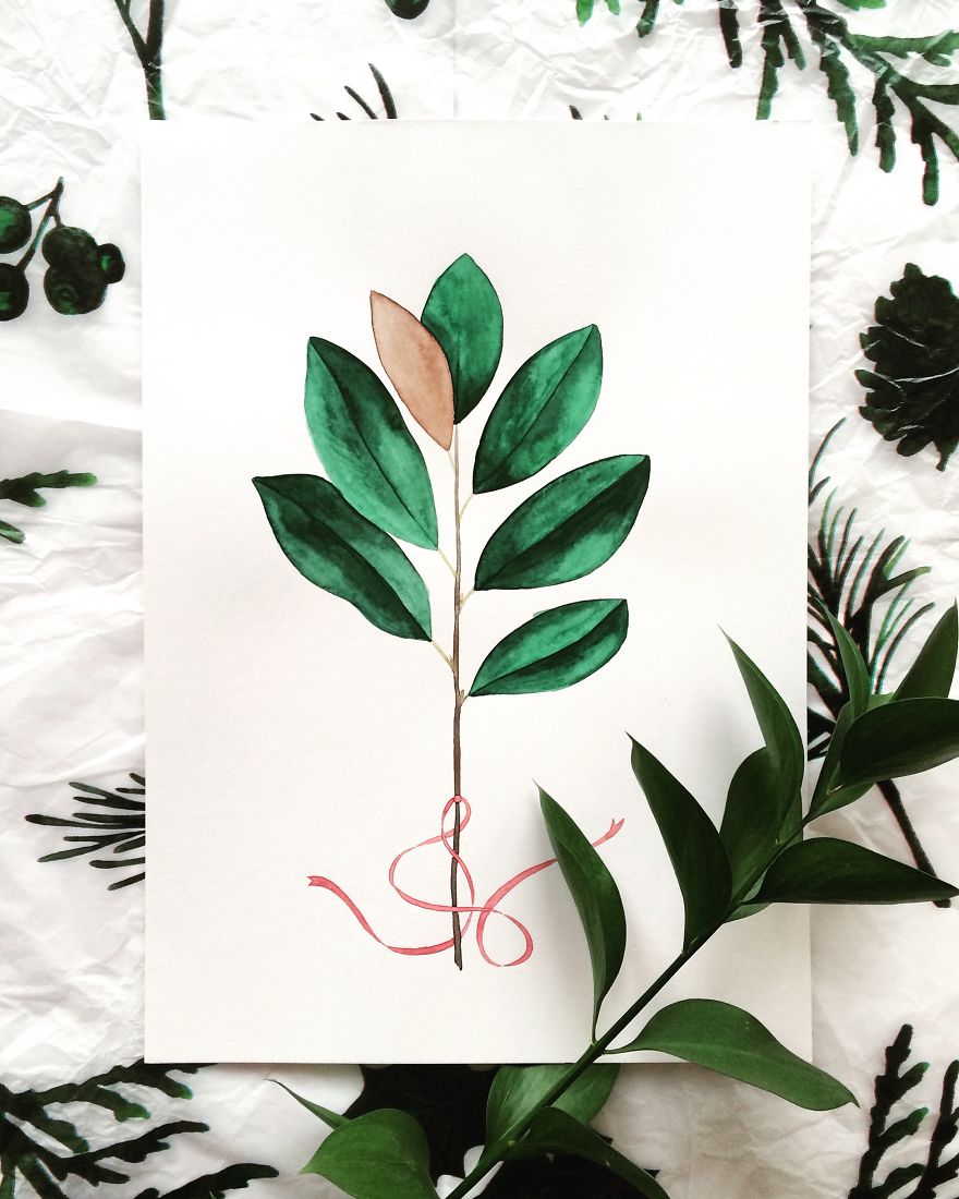Magnolia Artprint