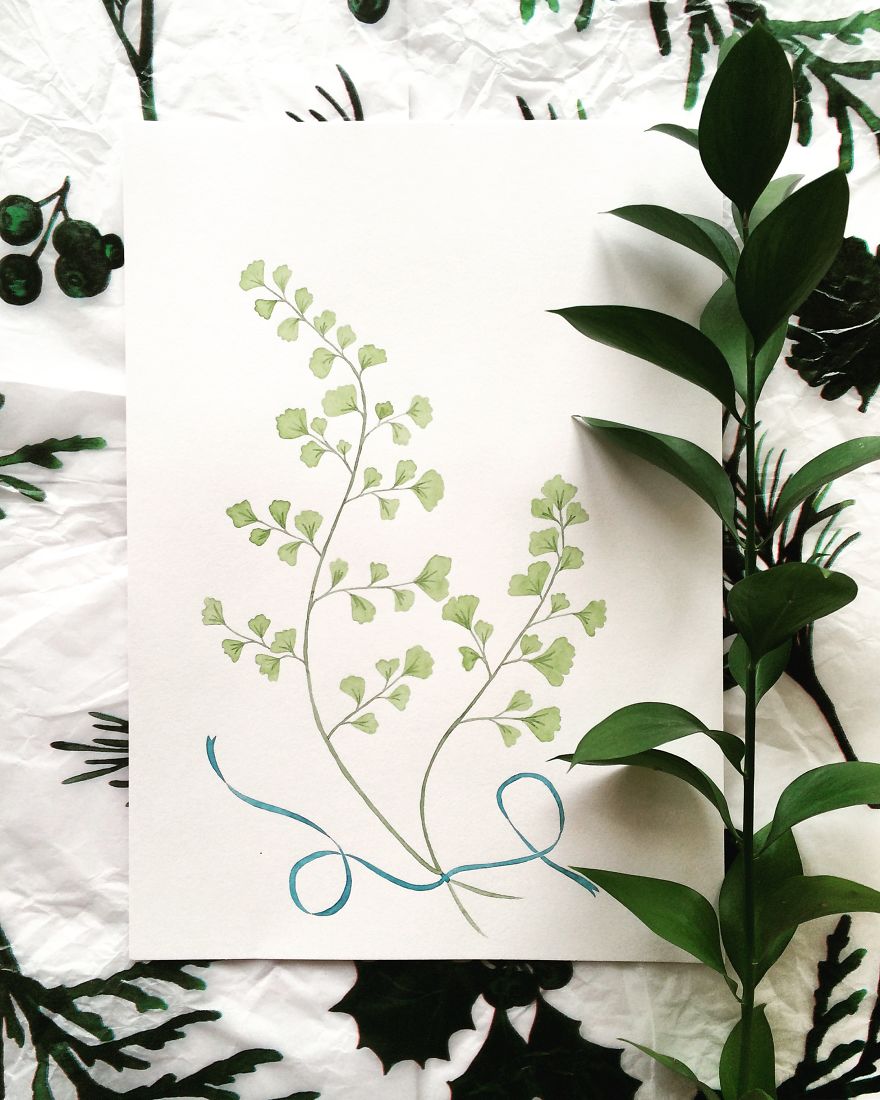 Maidenhair Fern Artprint