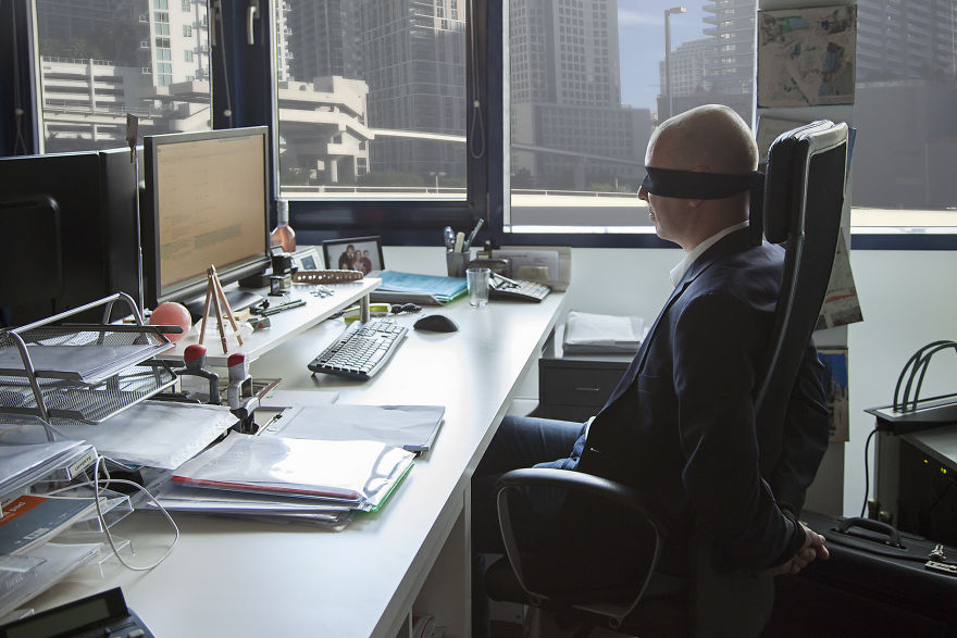 Photographer Portrays Problems And Dependences Of Our Modern Society