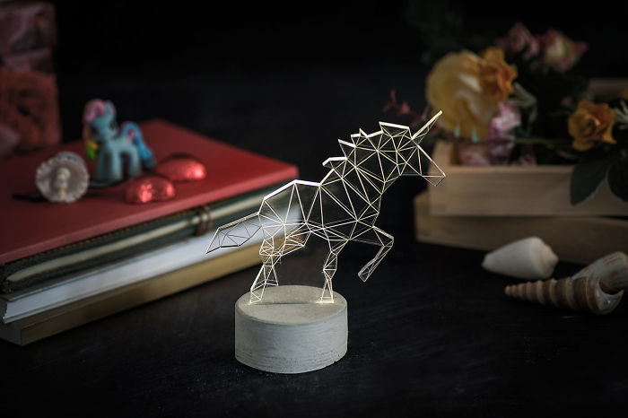 Unicorn Lamp, The Zoo Collection