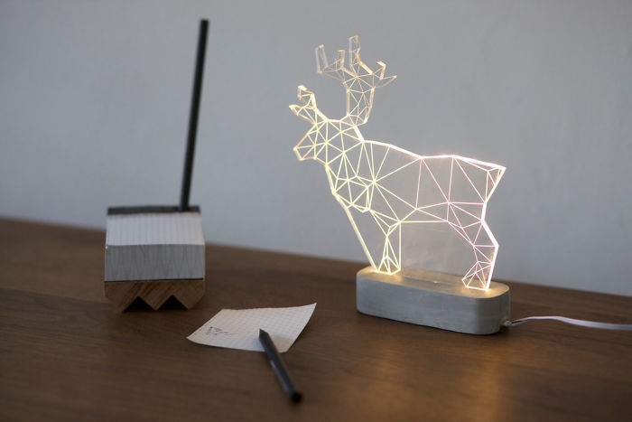 Deer Lamp