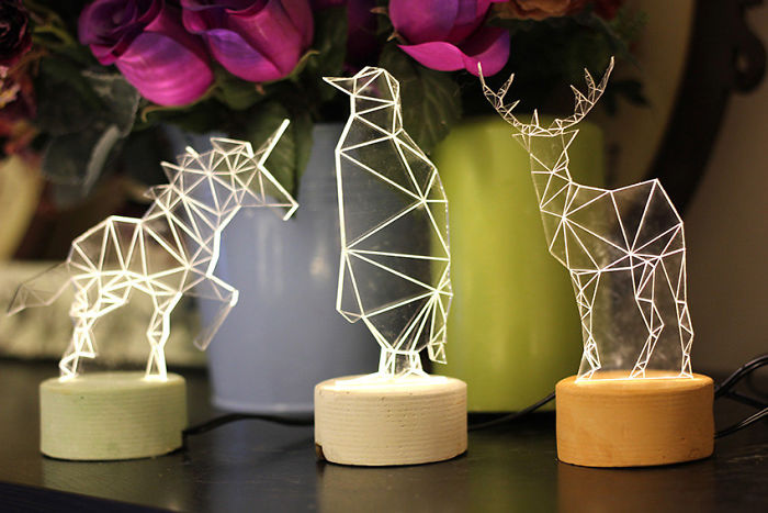 Animal Night Light Gift Set