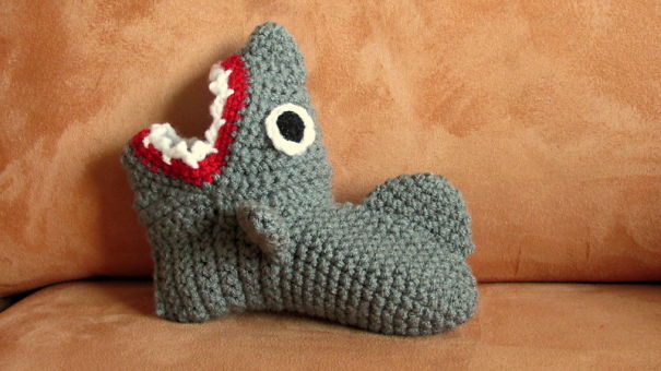 Childrens Shark Slippers Cuties :)