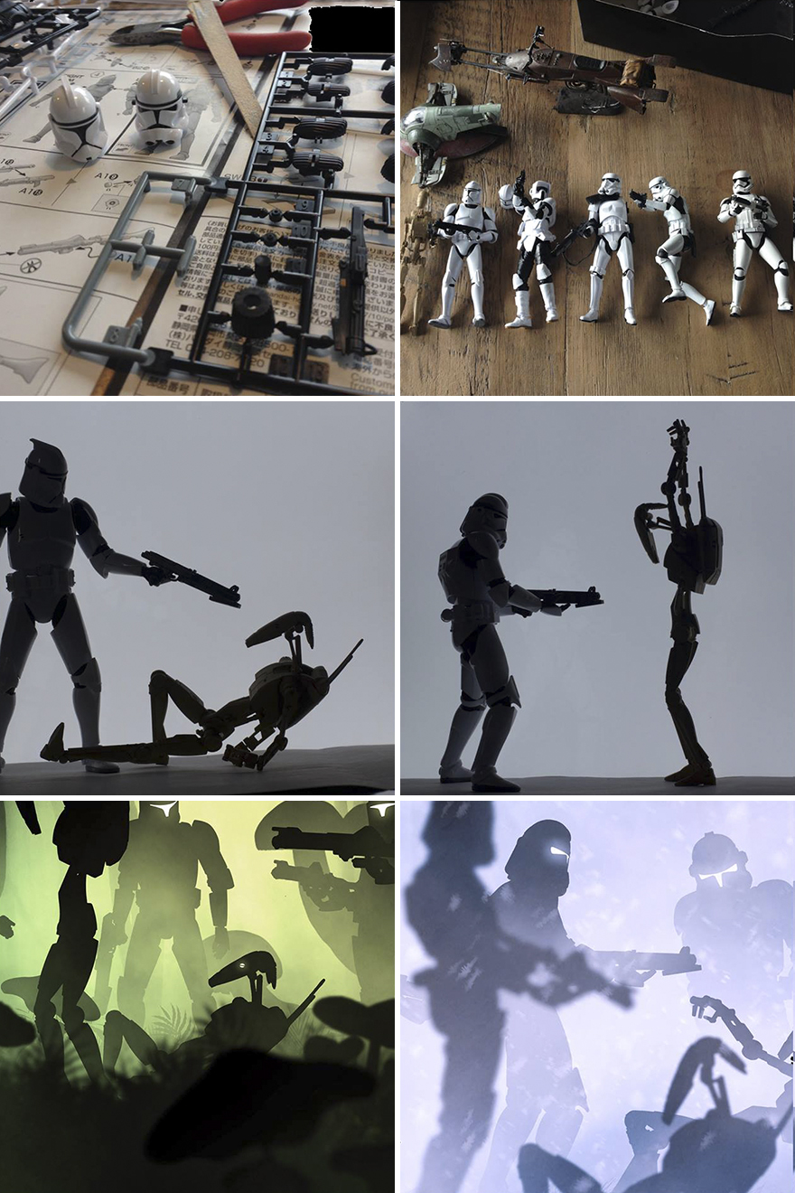 Star Wars Planets That I Made By Photographing Action Figures (Part 2)