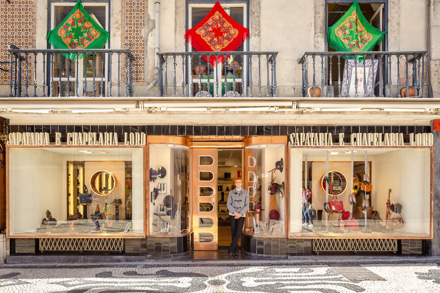 Ana Silva Manages The 76-Year-Old Shop For Hats And Leather Goods