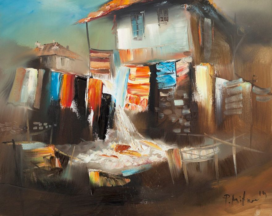 My Friend Loves To Paint Happy, Vibrant Houses My Friend Loves To Paint Happy, Vibrant Houses