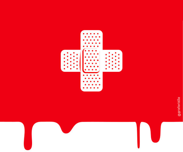 Posters Inspired By Swiss Flag