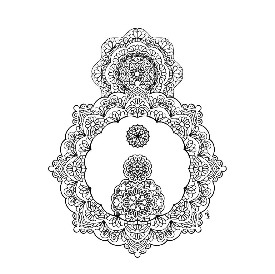 I Create Mandalas That Help Me To Relax