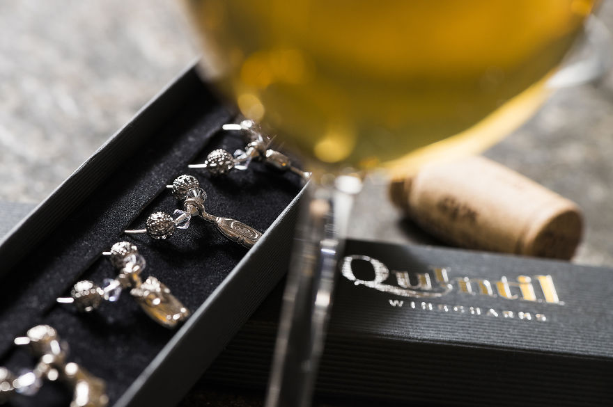 Quintil Luxury Wine Charms--It's Time To Dress Your Glass! Quintil Luxury Wine Charms--It's Time To Dress Your Glass!