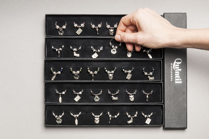 Quintil Luxury Wine Charms--It's Time To Dress Your Glass! Quintil Luxury Wine Charms--It's Time To Dress Your Glass!