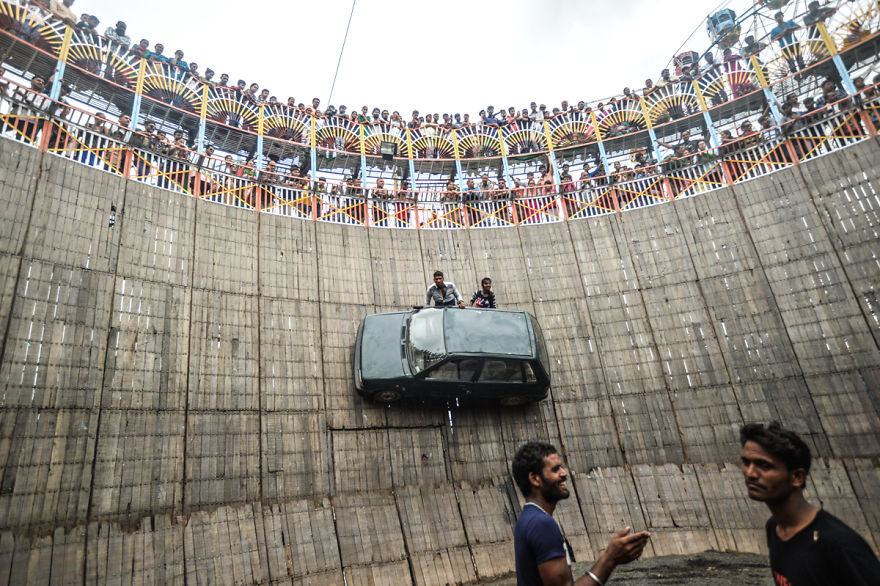 I Documented Daredevil Stuntmen & Their Lives At "Well Of Death"
