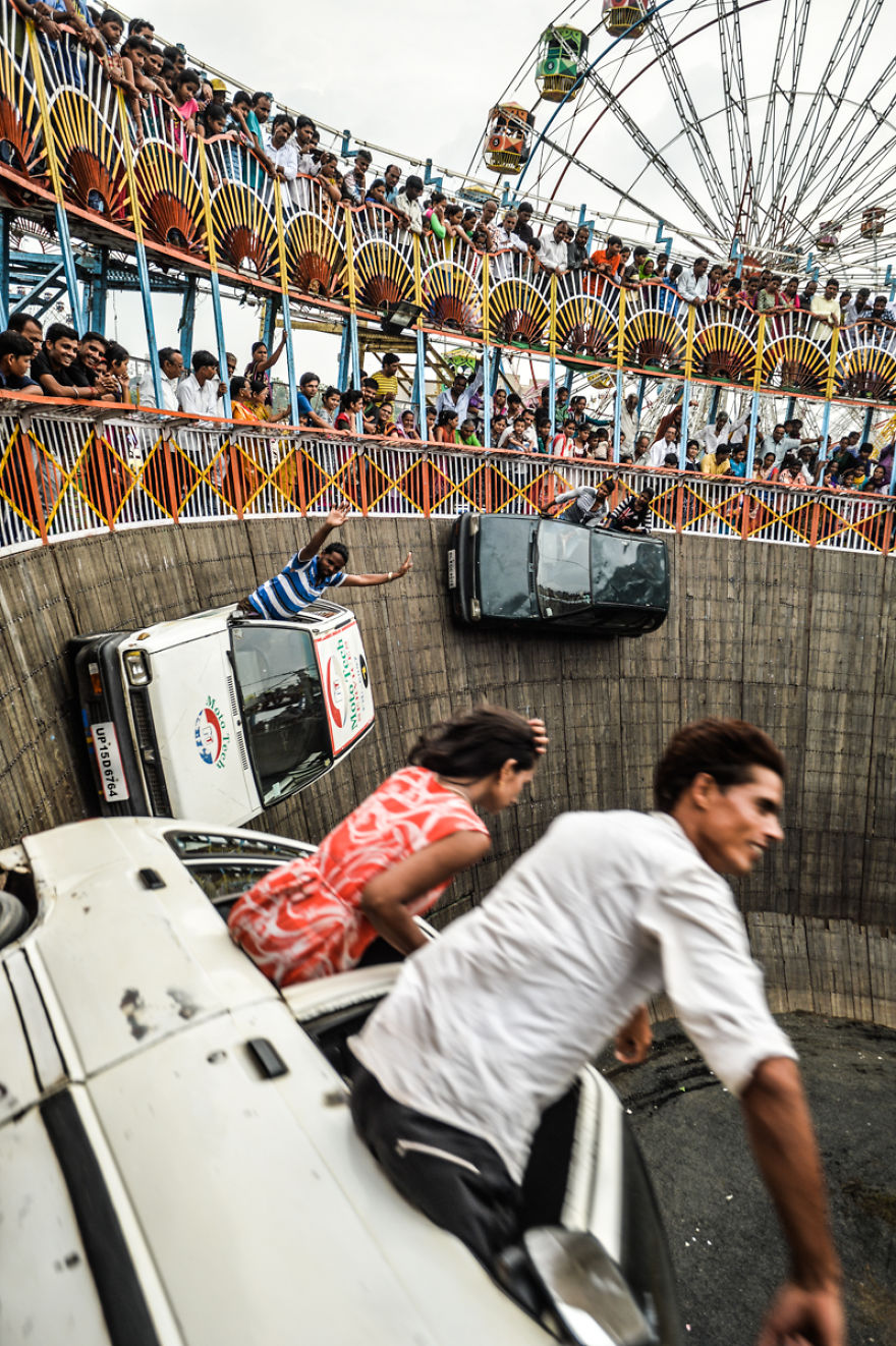 I Documented Daredevil Stuntmen & Their Lives At "Well Of Death"