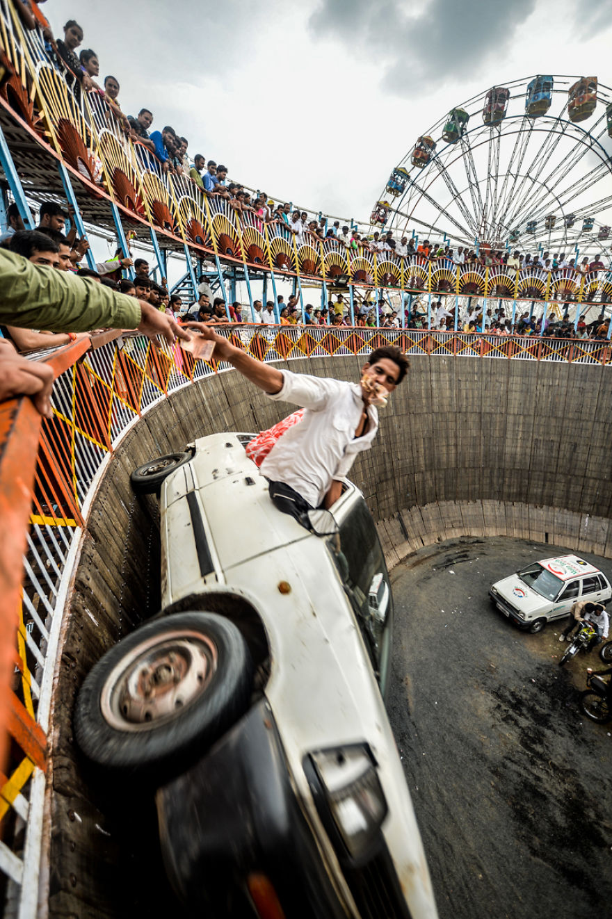 I Documented Daredevil Stuntmen & Their Lives At "Well Of Death"