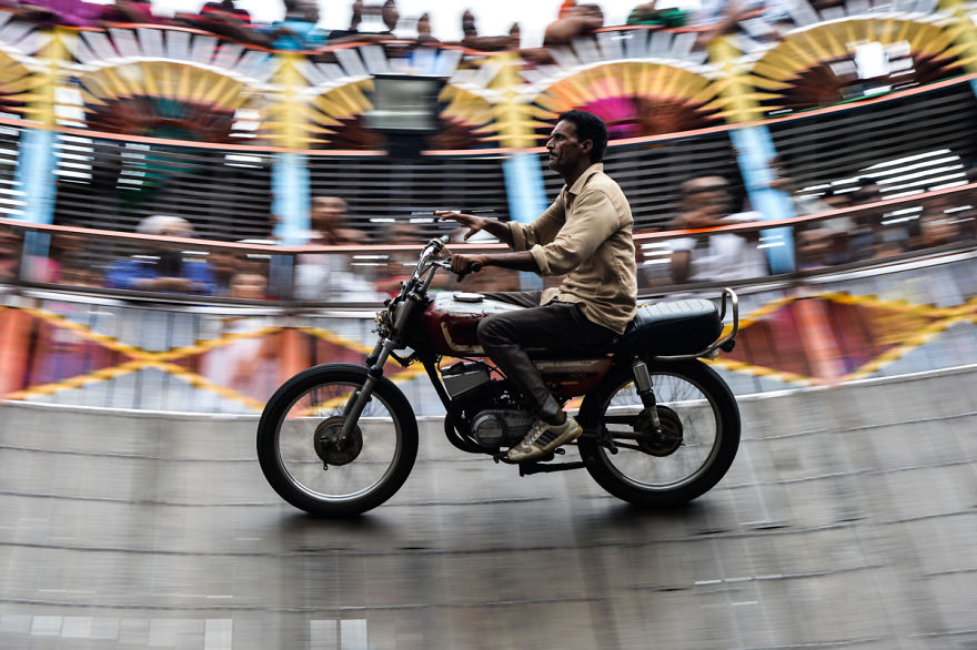 I Documented Daredevil Stuntmen & Their Lives At "Well Of Death"