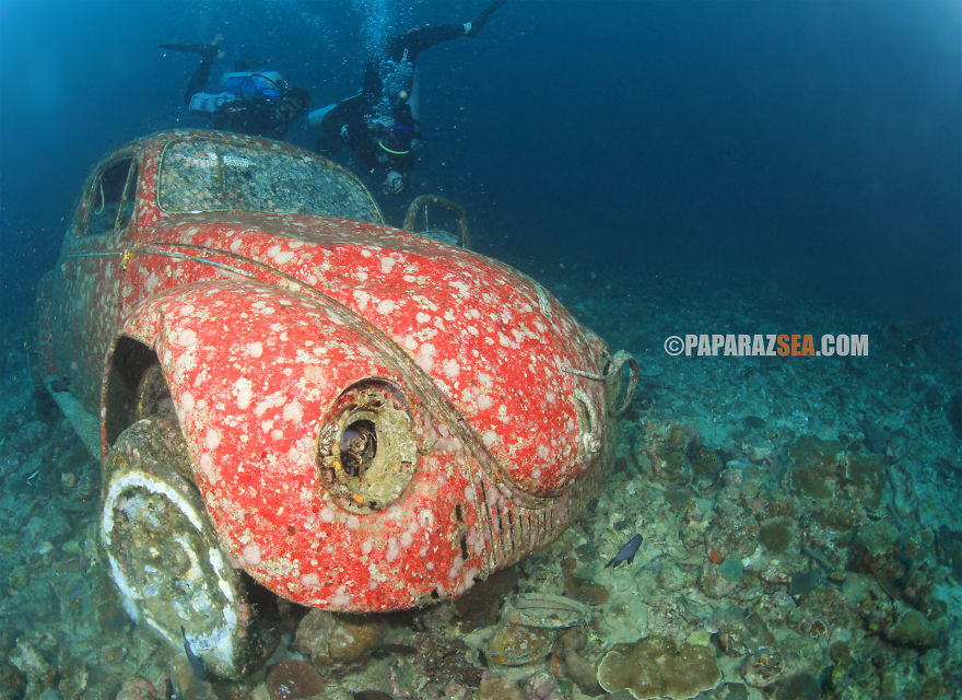 This Volkswagen Beetle Was Thrown To The Ocean When The Owner Couldn't Fetch The Price He Wanted This Volkswagen Beetle Was Thrown To The Ocean When The Owner Couldn't Fetch The Price He Wanted