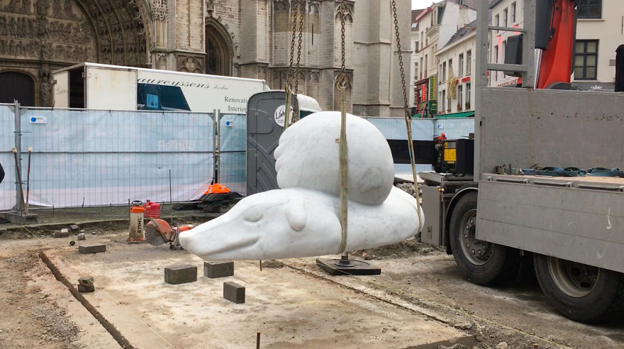 We Created A Statue To Honor Friendship Between People And Animals. We Created A Statue To Honor Friendship Between People And Animals.