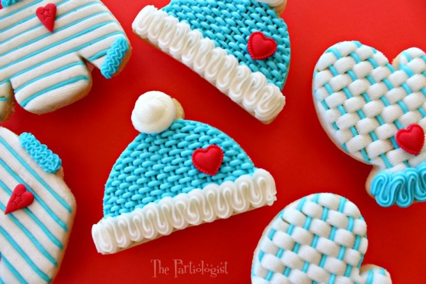 Cookies Look Like This When The Baker Is Also A Knitter Cookies Look Like This When The Baker Is Also A Knitter