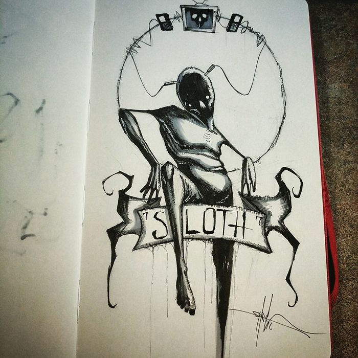 7 Deadly Sins That I Portrayed In All Their Dirty Glory 7 Deadly Sins That I Portrayed In All Their Dirty Glory