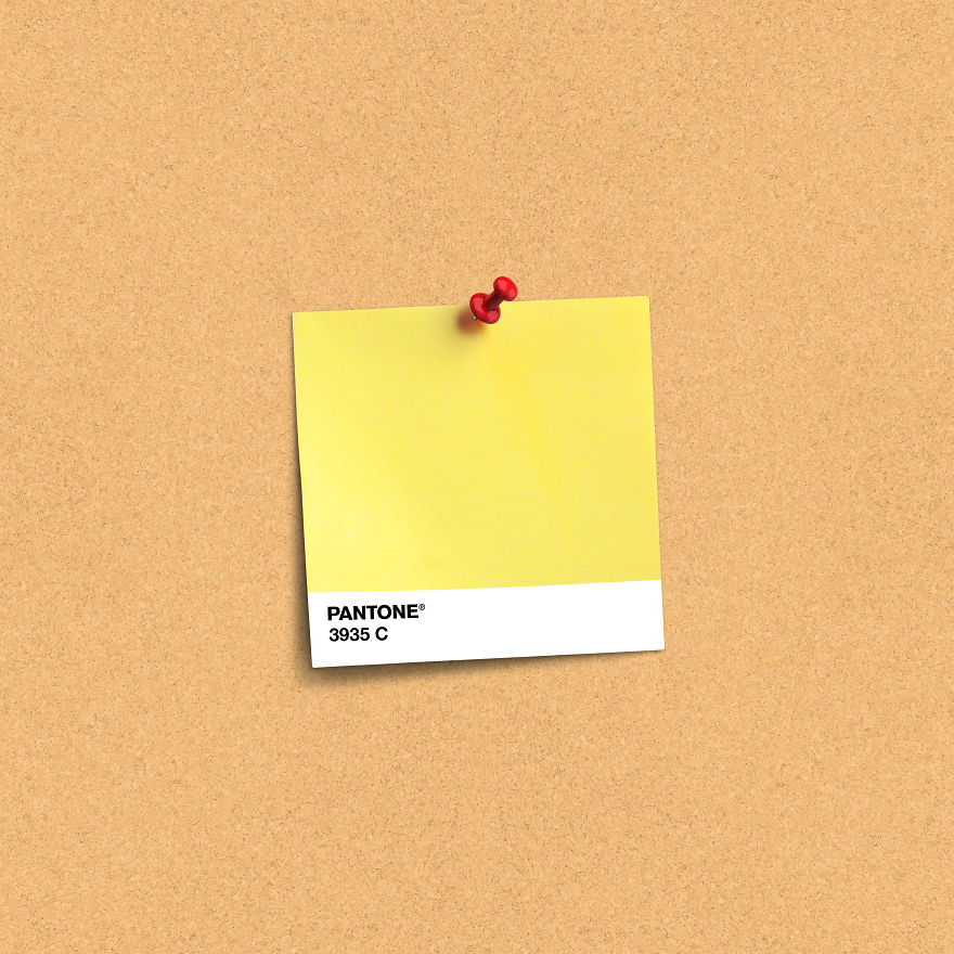 Sticky Note + Pantone