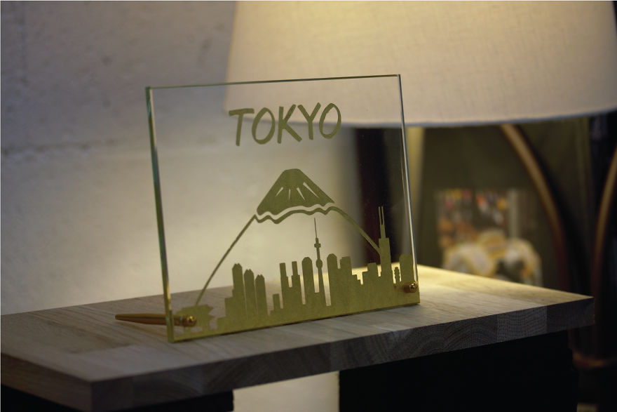 The Story About Gold And Glass