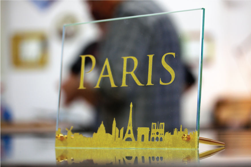 The Story About Gold And Glass