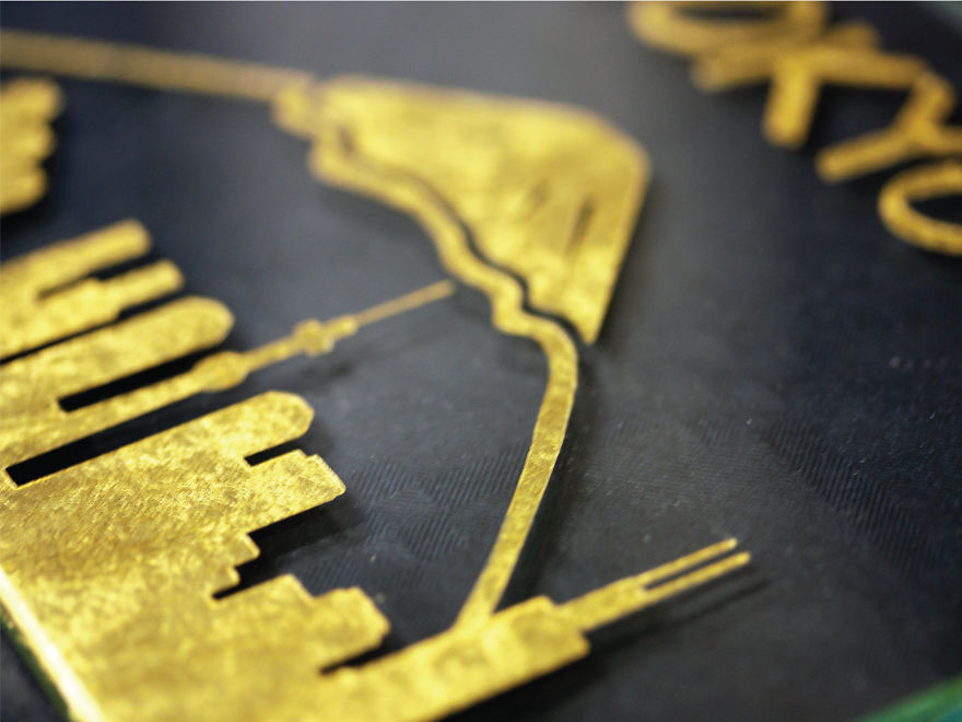 The Story About Gold And Glass