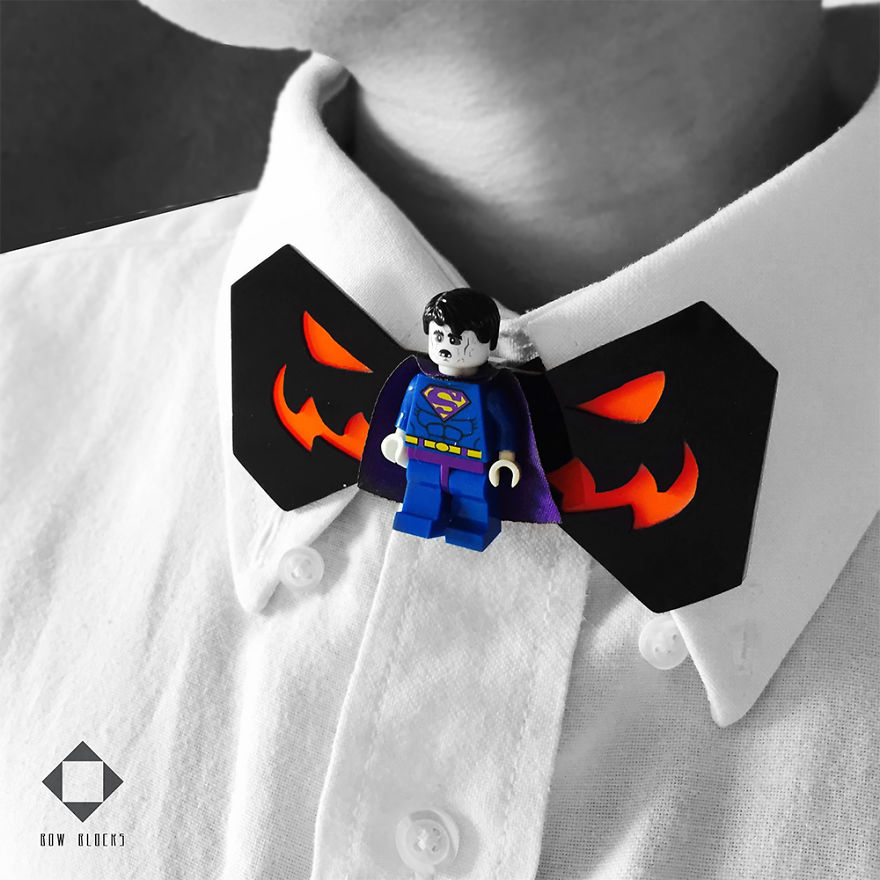 We Made These Bow Ties Out Of Toys