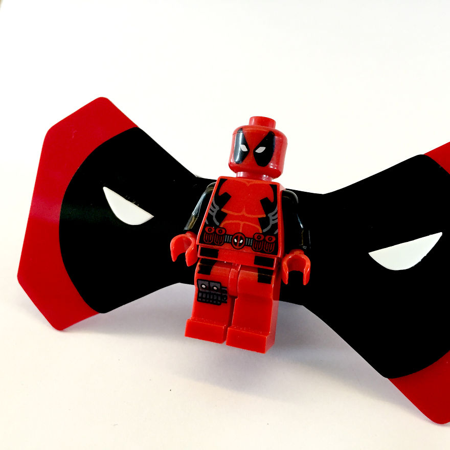 We Made These Bow Ties Out Of Toys