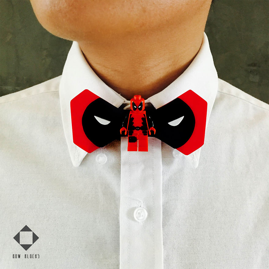 We Made These Bow Ties Out Of Toys