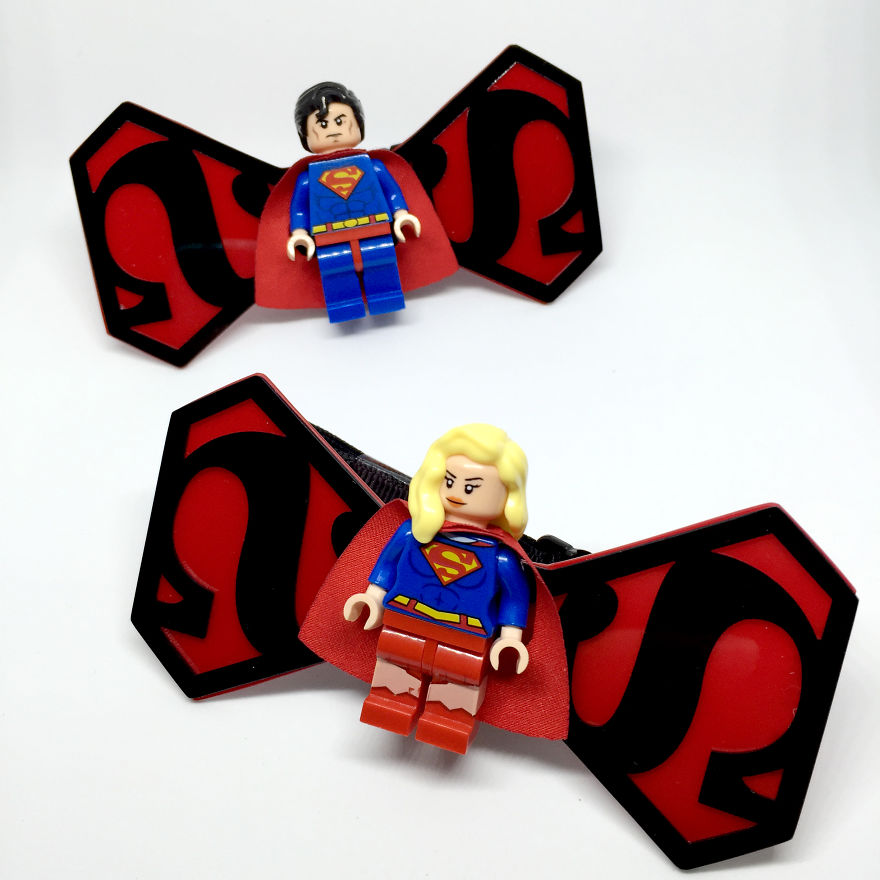We Made These Bow Ties Out Of Toys